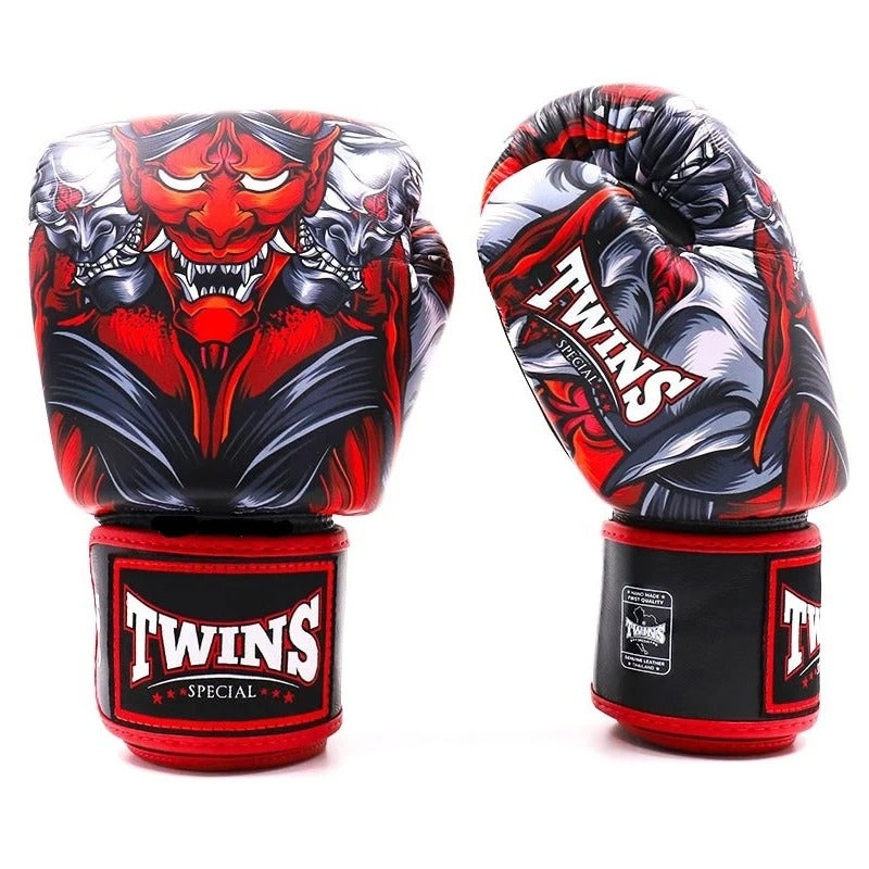 TWINS MUAY THAI "KABUKI" LIMITED EDITION GLOVES FGBL3-58
