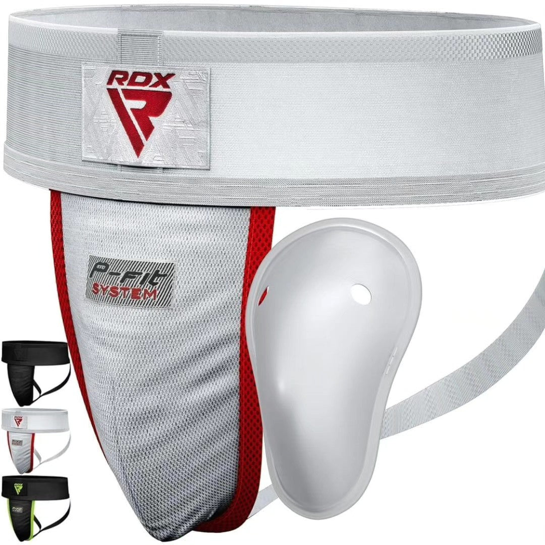 RDX GROIN GUARD SUPPORTER WHITE PLUS GGX- H1W