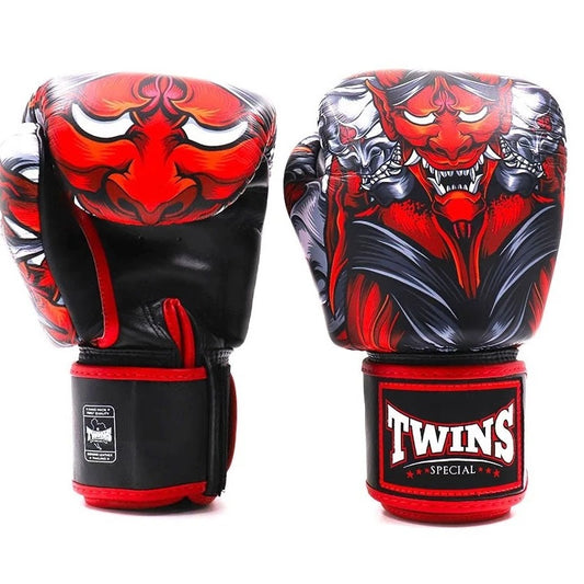 TWINS MUAY THAI "KABUKI" LIMITED EDITION GLOVES FGBL3-58